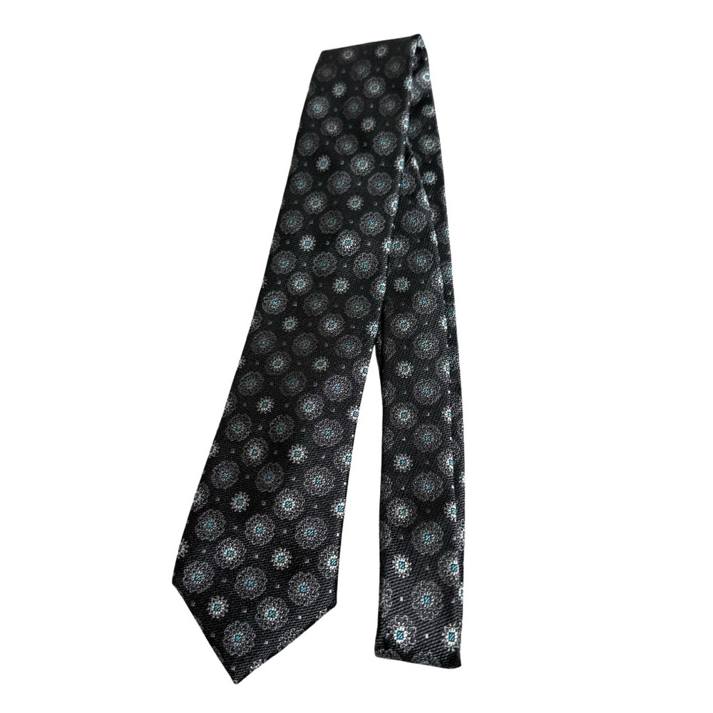 Nordstrom Kove Embroidered‎ Medallion Pattern Silk Tie